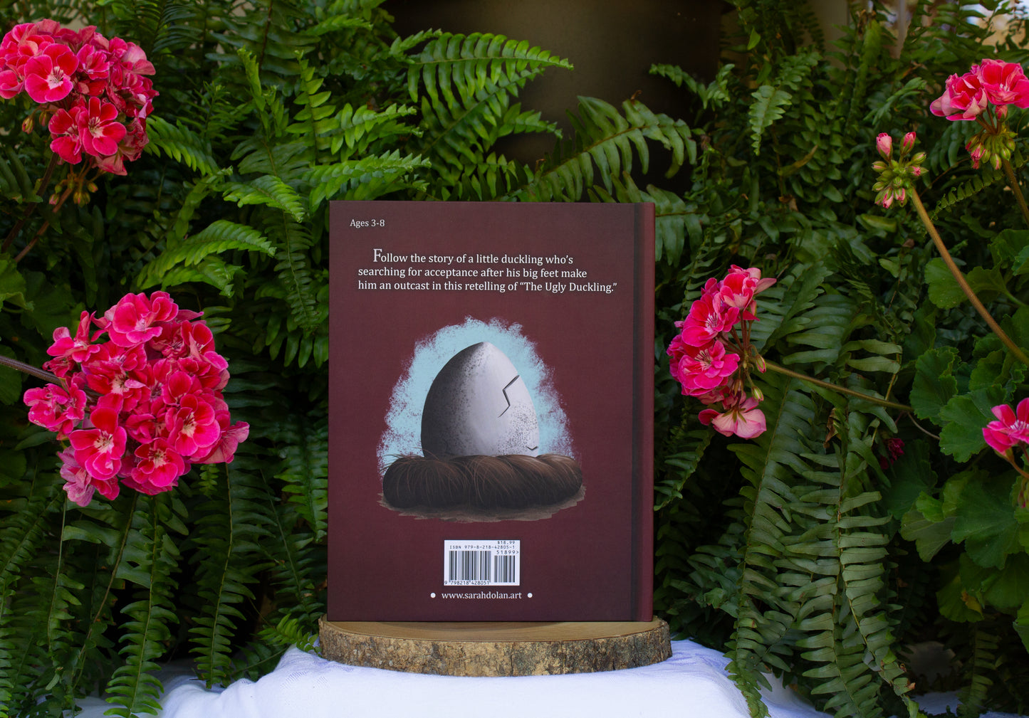 Picture of back cover of "Just Ducky: No Place Like Home"